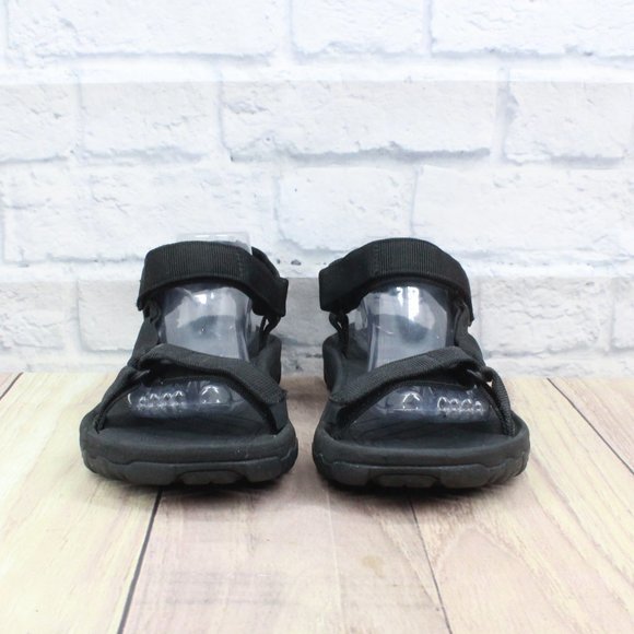 TEVA Black Nylon Hurricane Trail Sport Hiking Water Adjustable Sandals Size 11 - Picture 4 of 9